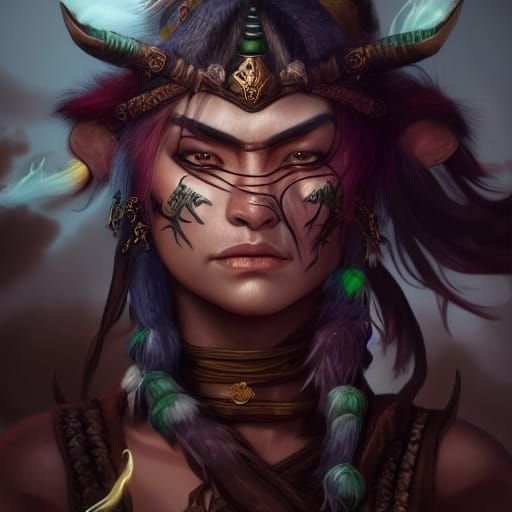 Shaman - AI Generated Artwork - NightCafe Creator