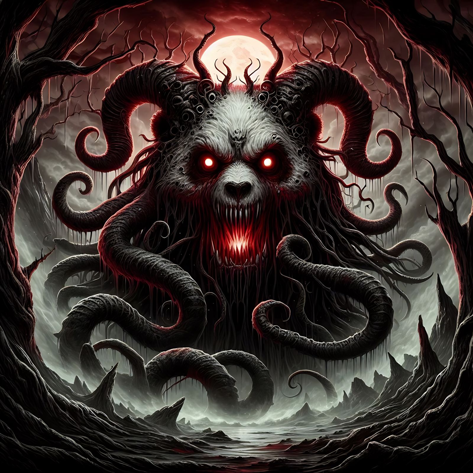 Ominous Demonic Panda (Uploaded)