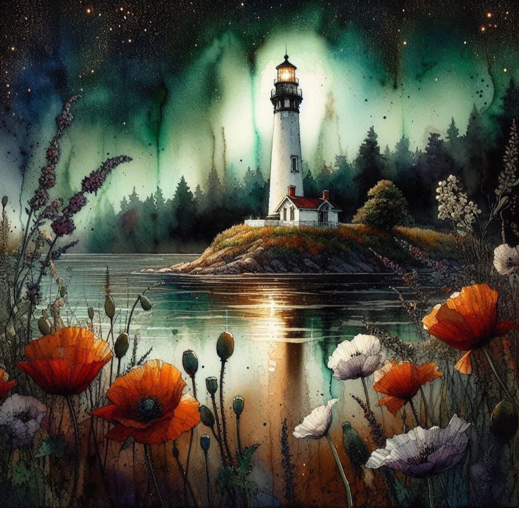 Lighthouse  by @Domae