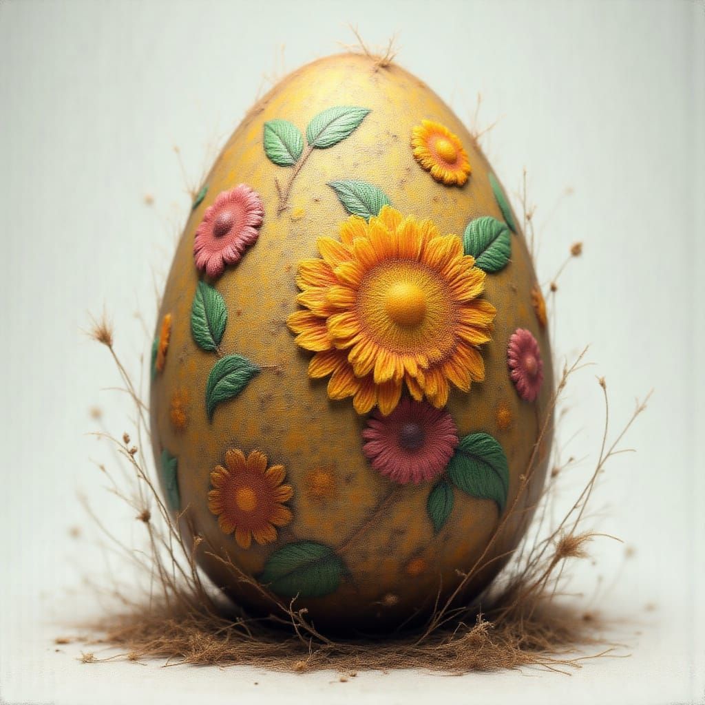 <lora:Dympled:1.0> Painted Easter Egg