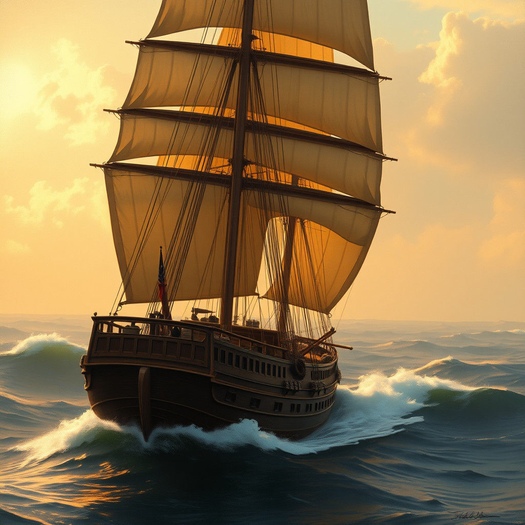 sailing a long time ago