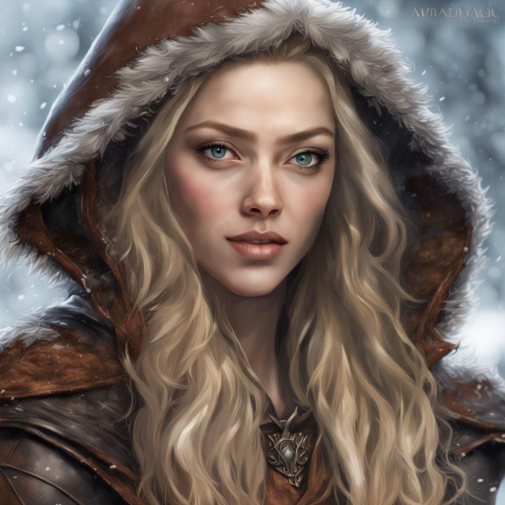 Amanda Seyfried, winter adventurer - AI Generated Artwork - NightCafe ...