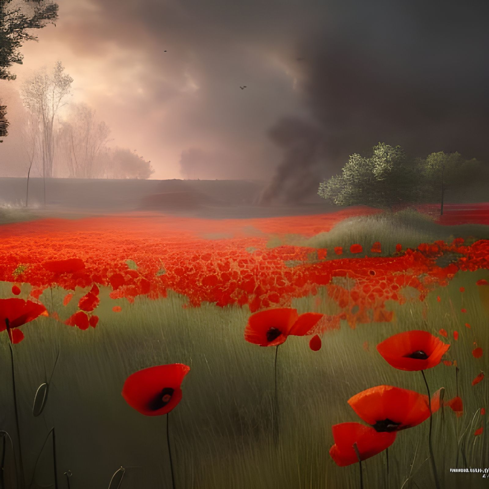 Passchendaele Remembers  by @Houri Faust