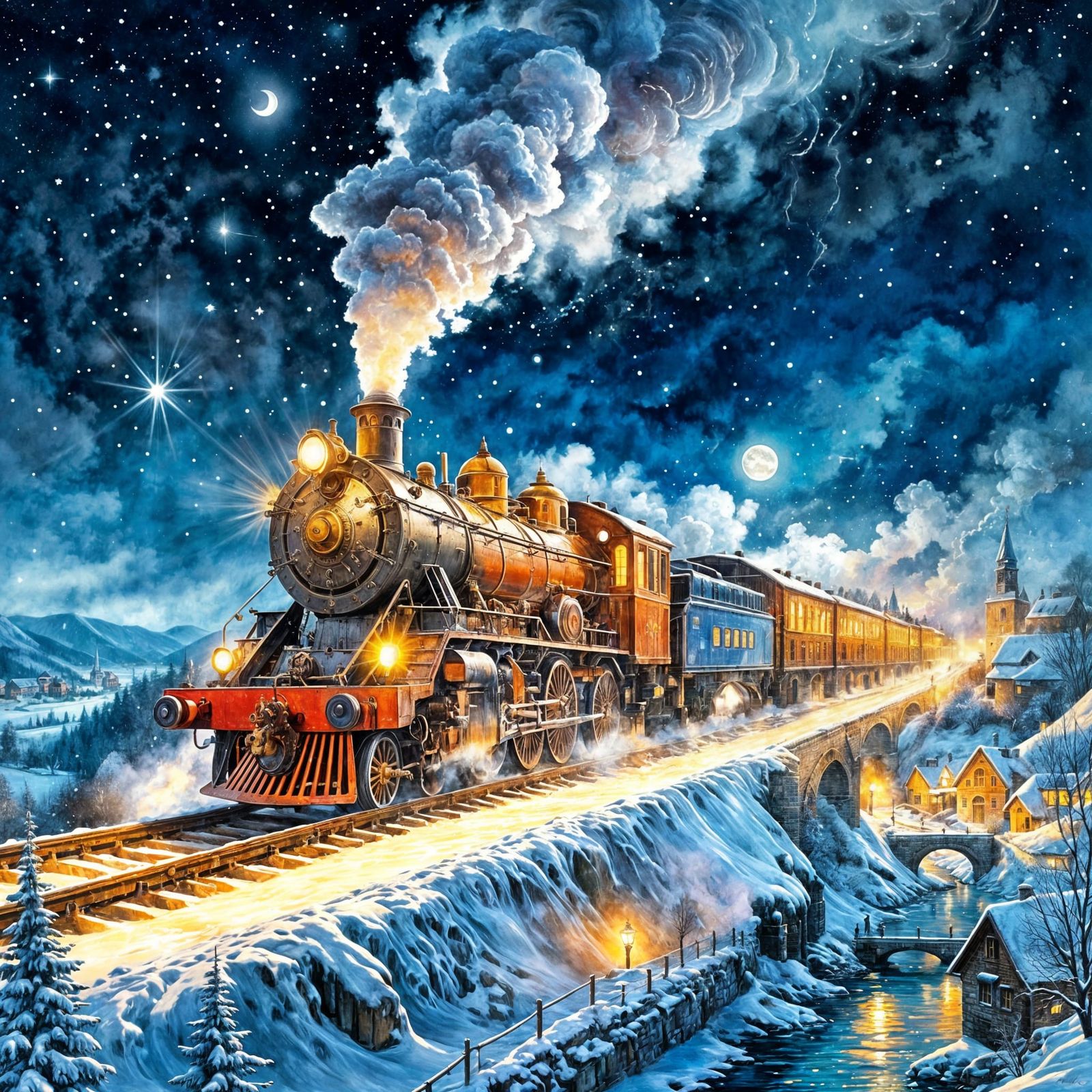 Polar express!!  by @OneMich01