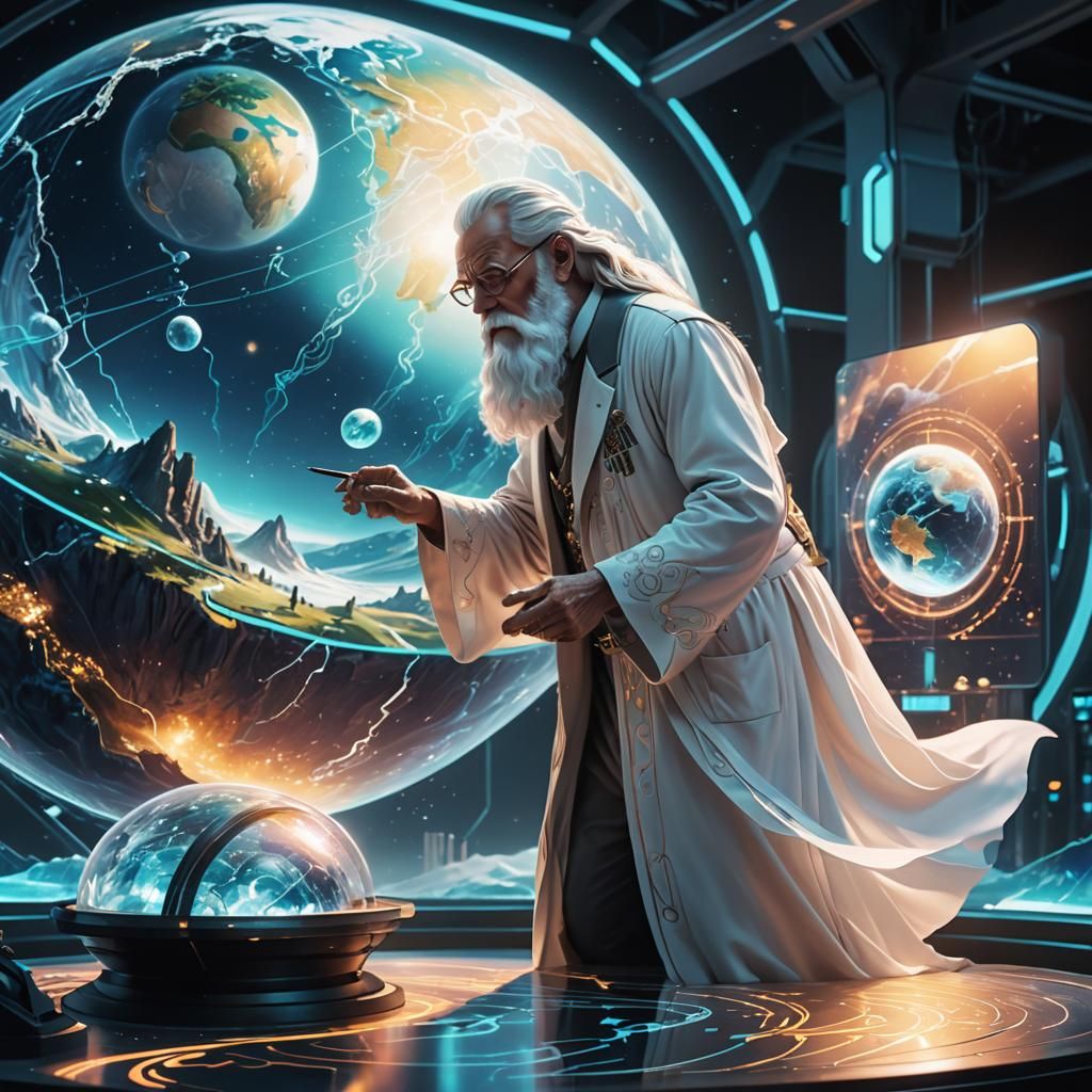 Slartibartfast - Planet Designer  by @Thrain