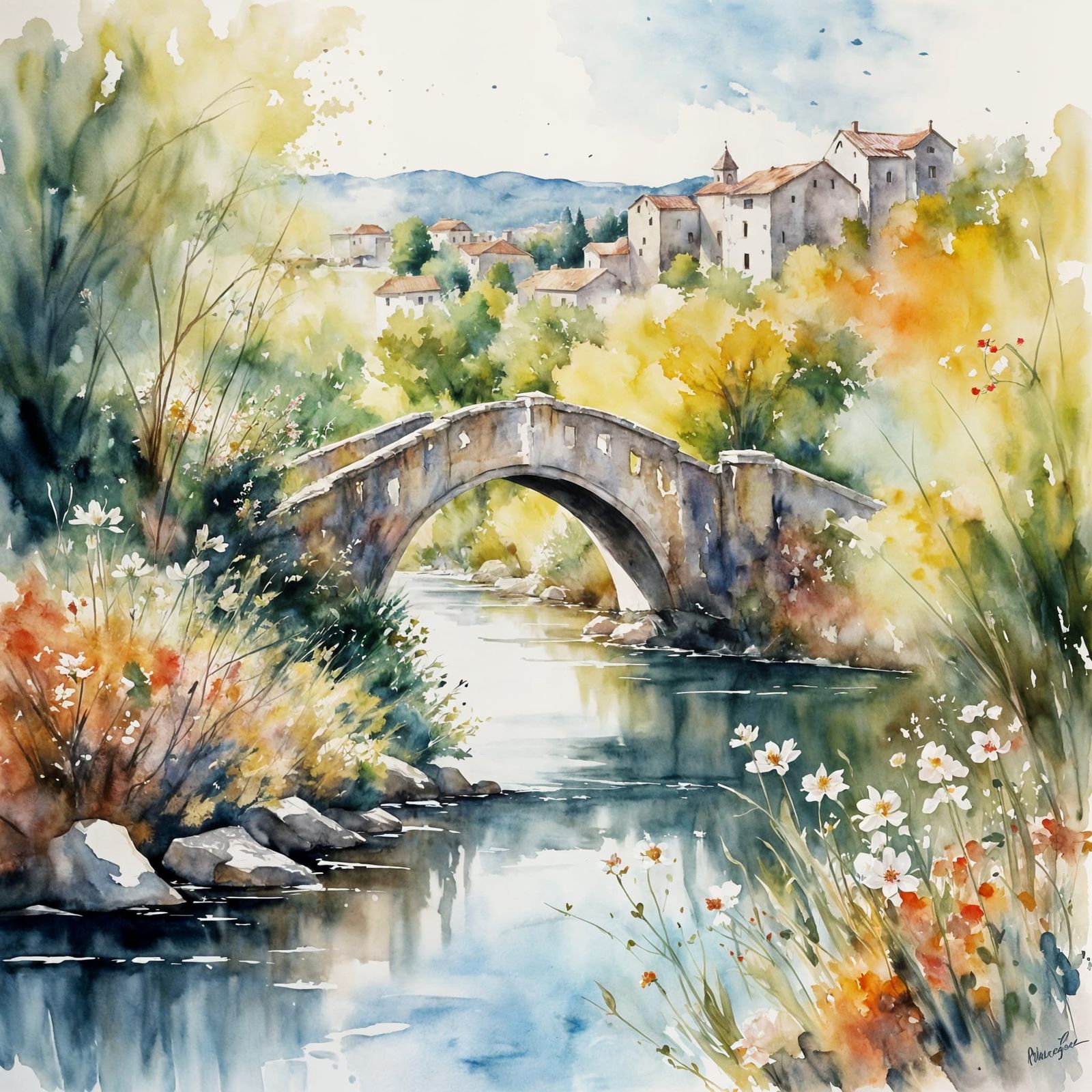 Stone Bridge  by @Sherkhal