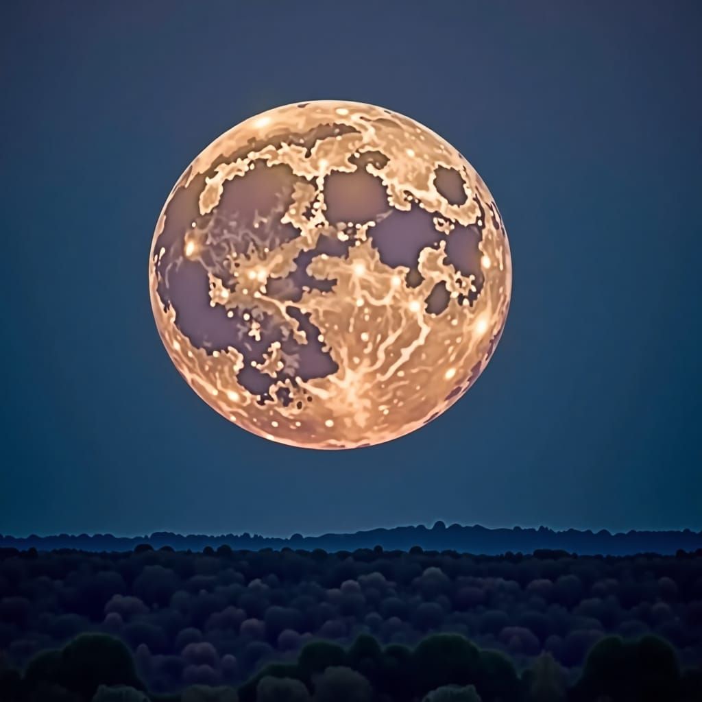 Beautiful moon