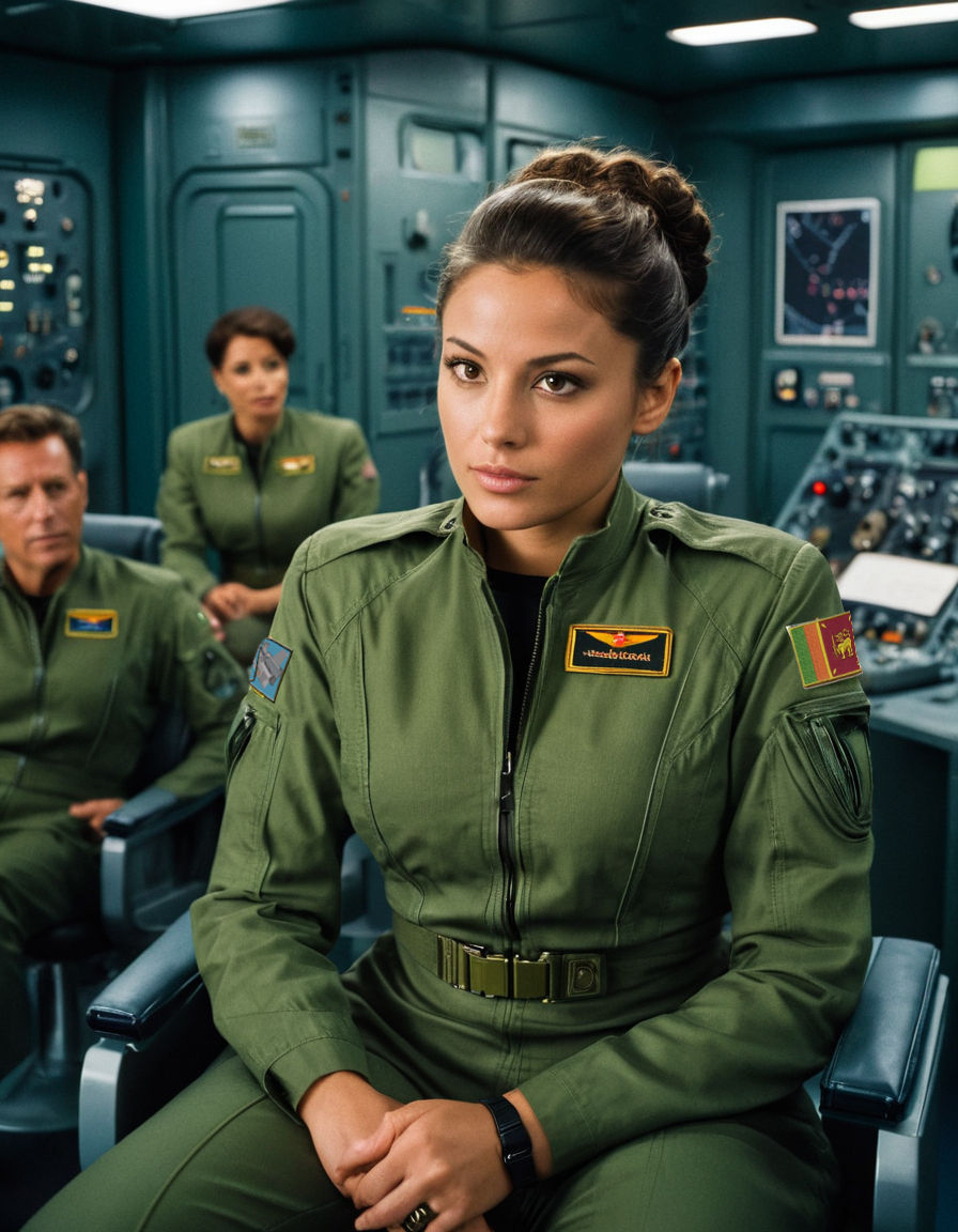 Flt Lt Diana Fernandez SLAF