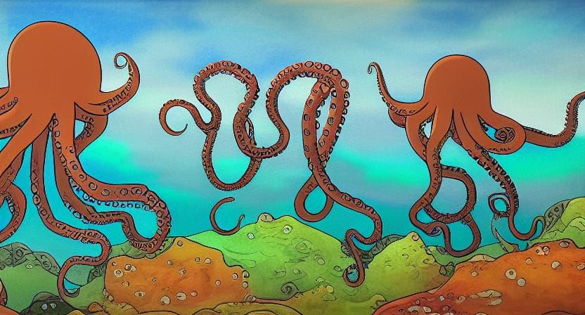 octopus landscape