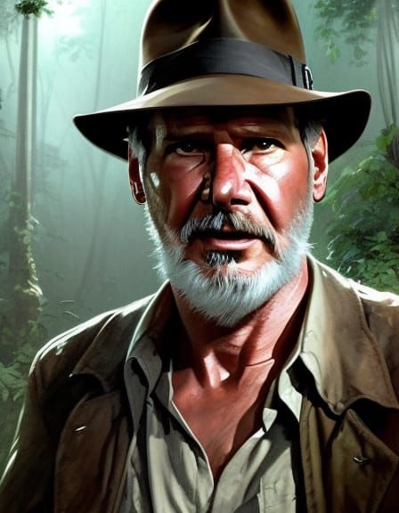 Old Indiana Jones - AI Generated Artwork - NightCafe Creator