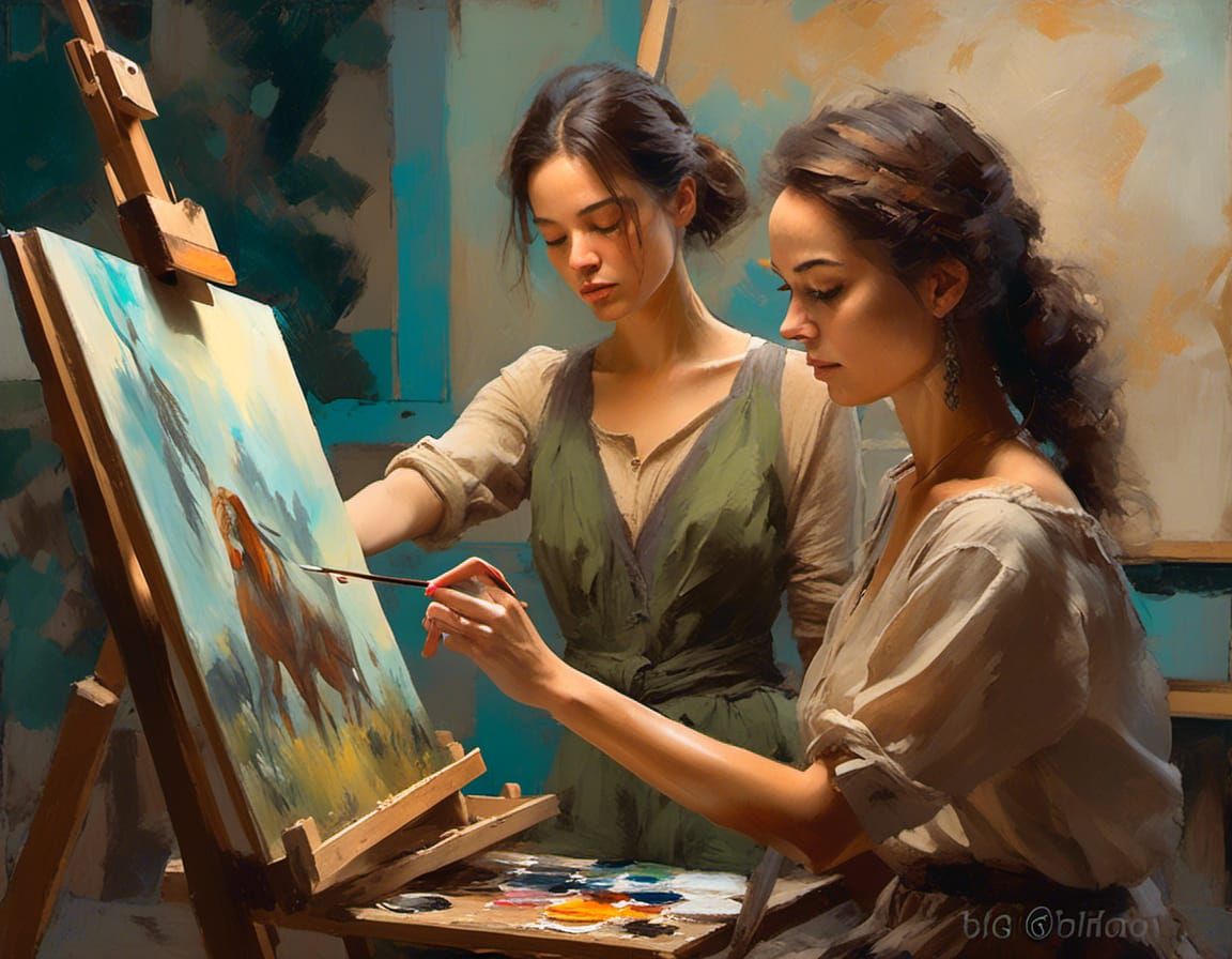 Painting wildlife  by @Drivers