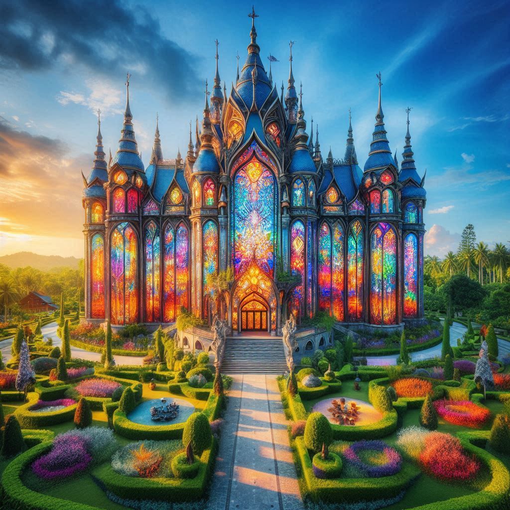 Stained Glass Castle