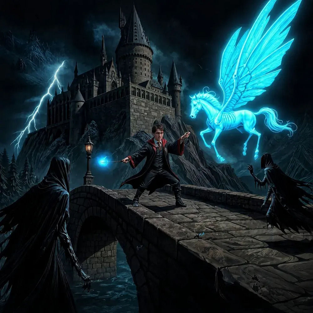 Harry Potter Cast A Testral Patronus