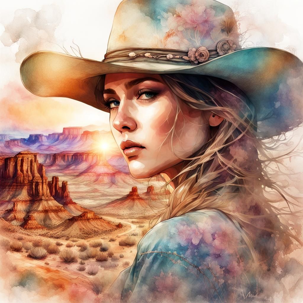 Western Canyon - AI Generated Artwork - NightCafe Creator