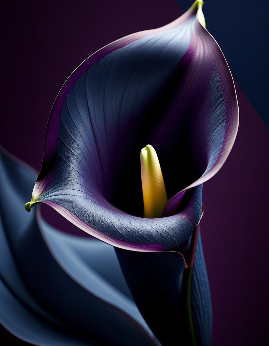 O’Keefe gothic lily  by @Mapleaf100color