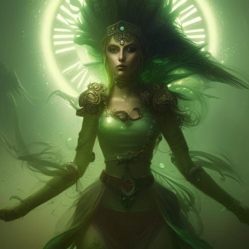 Green Goddess of Time