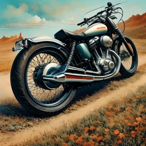 <lora:Spin Glow SD15:1.0> motorbike