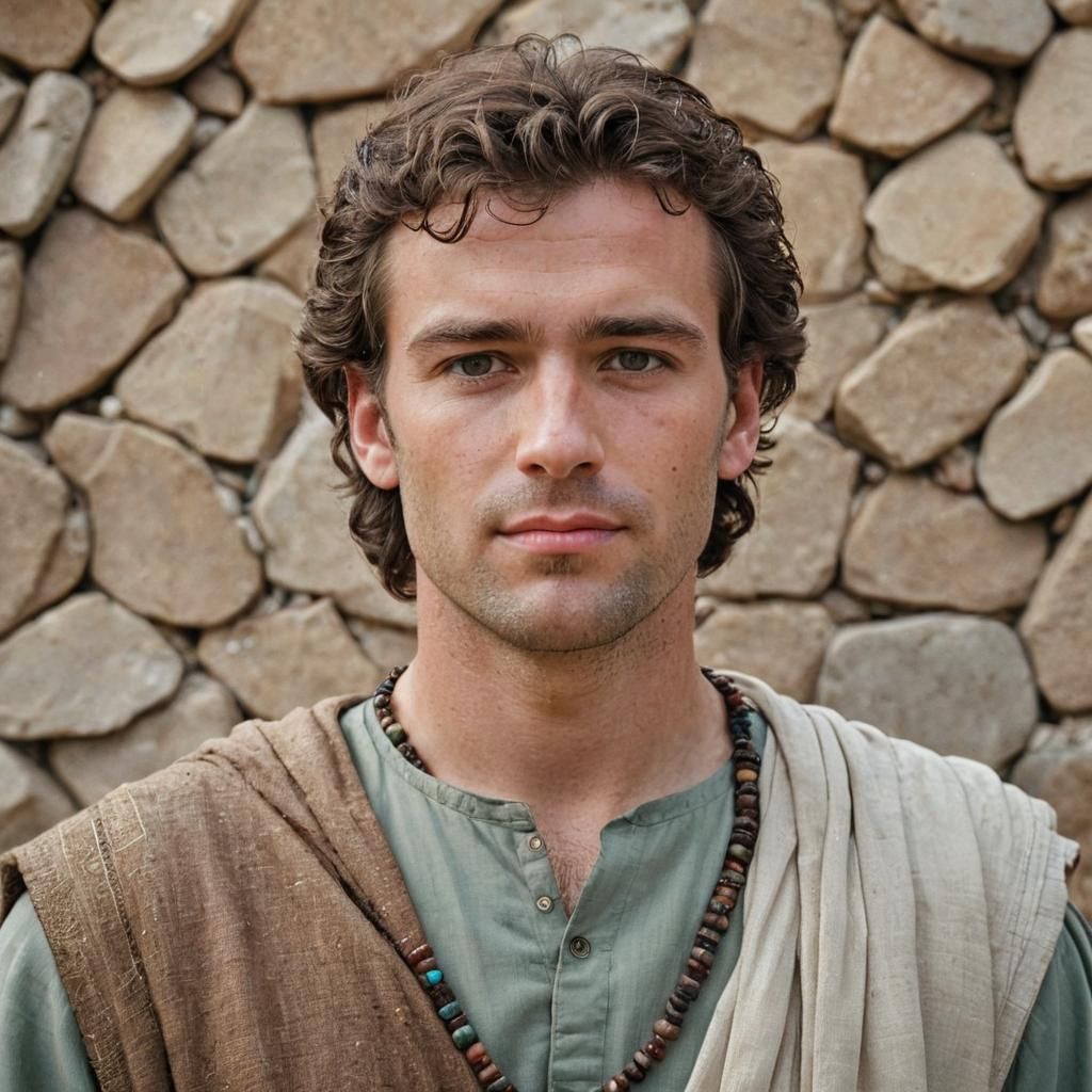 David: The Sling Stone Hero Portrait