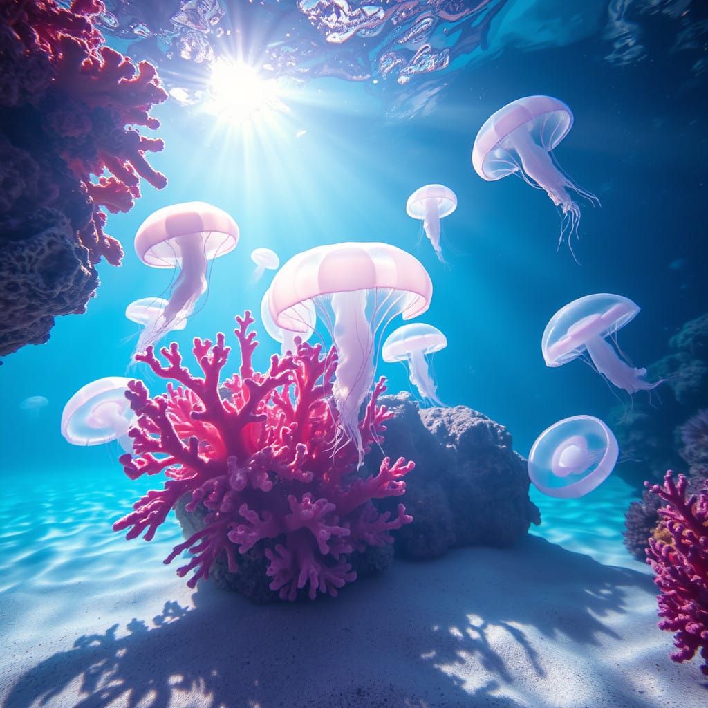 Jellyfish photoshoot  by @MrEbano