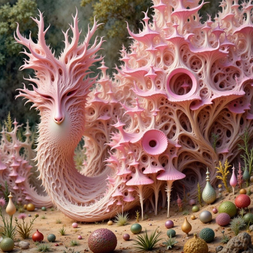 <lora:Complexity Wash:1.0> CREATE EXTREMELY DIVERGENT UNIQUE 3D ART SCULPTURES WITH EVERY GENERATION; RAKU MASTERPIECES OF EXQUISITE BEAUTY ...