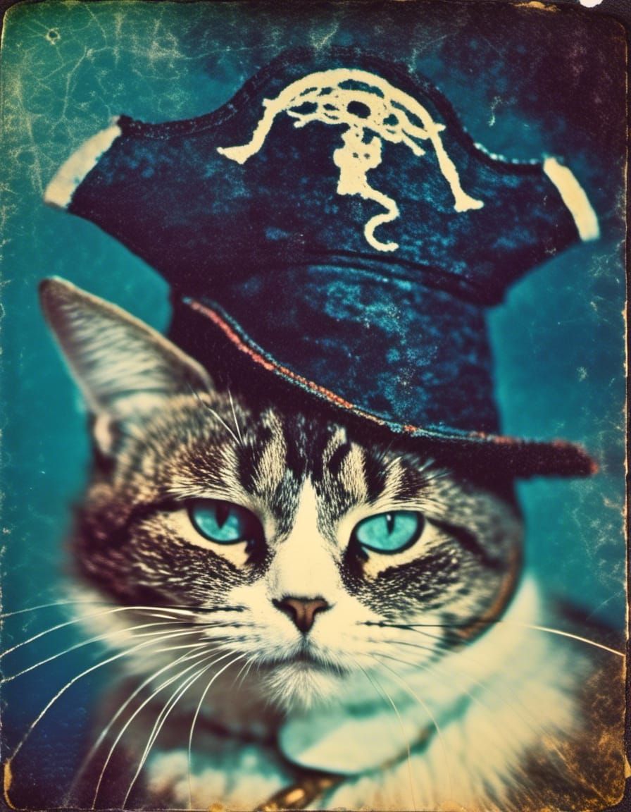 Blue eyes • Vintage pirate