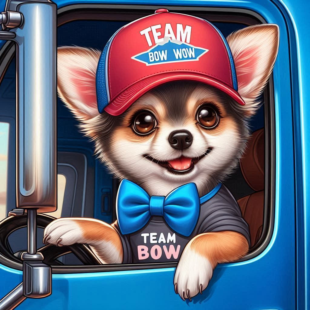 TEAM BOW WOW TRUCKING.