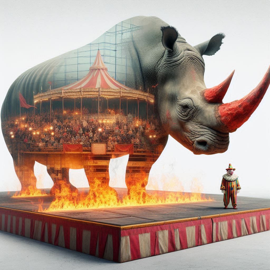 “Dream of Rhino-Clown” (11)