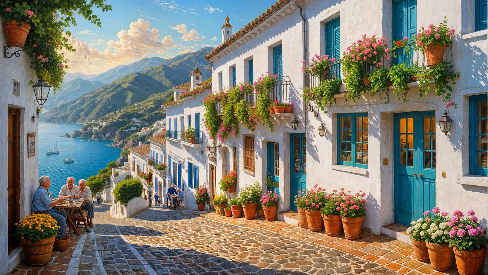 Beautiful Frigiliana (Spain).  by @Bethsheba