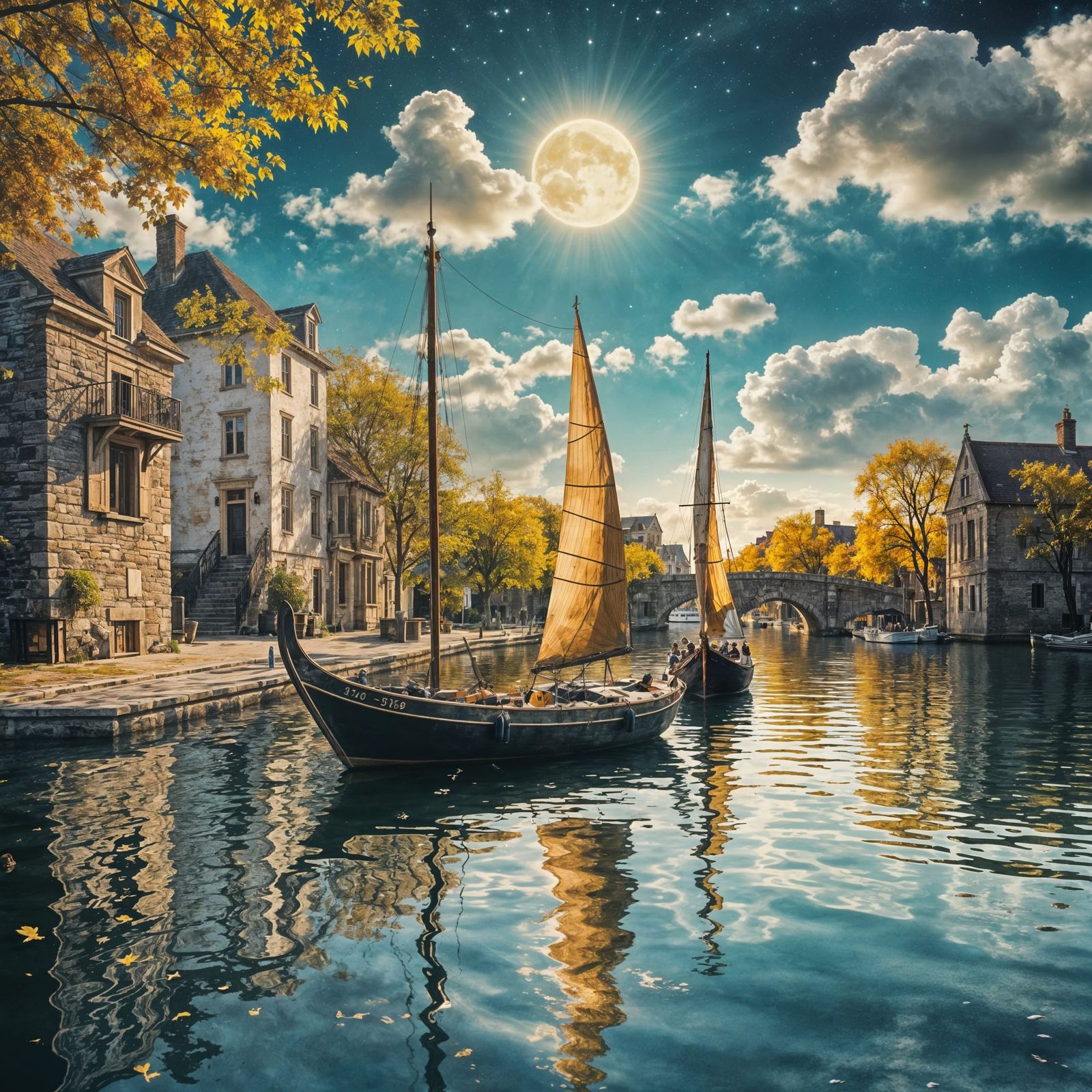 Still Waters, Silent Skies  by @The Nights Sky