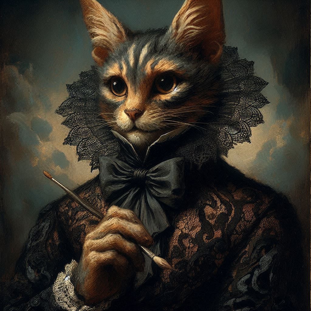 Victorian cat artist