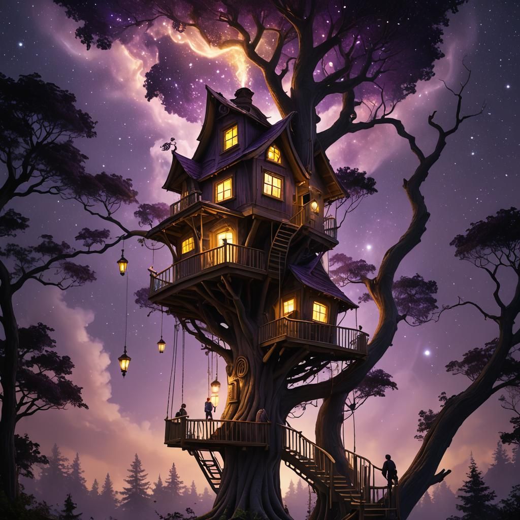 Multilevel treehouse