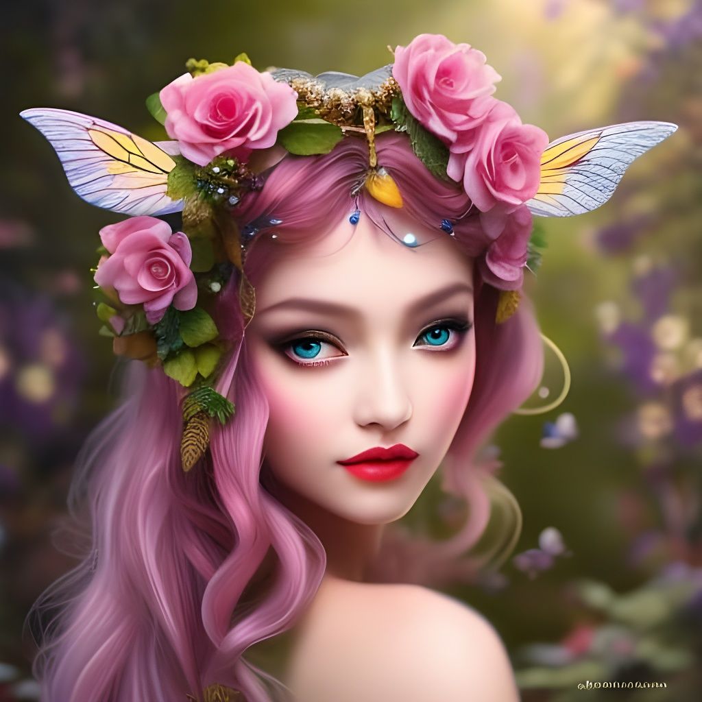 Pink lady AI Generated Artwork NightCafe Creator