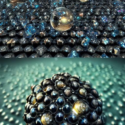 Ice balls black pearls pyrite dotted diamonds freezing ice c...