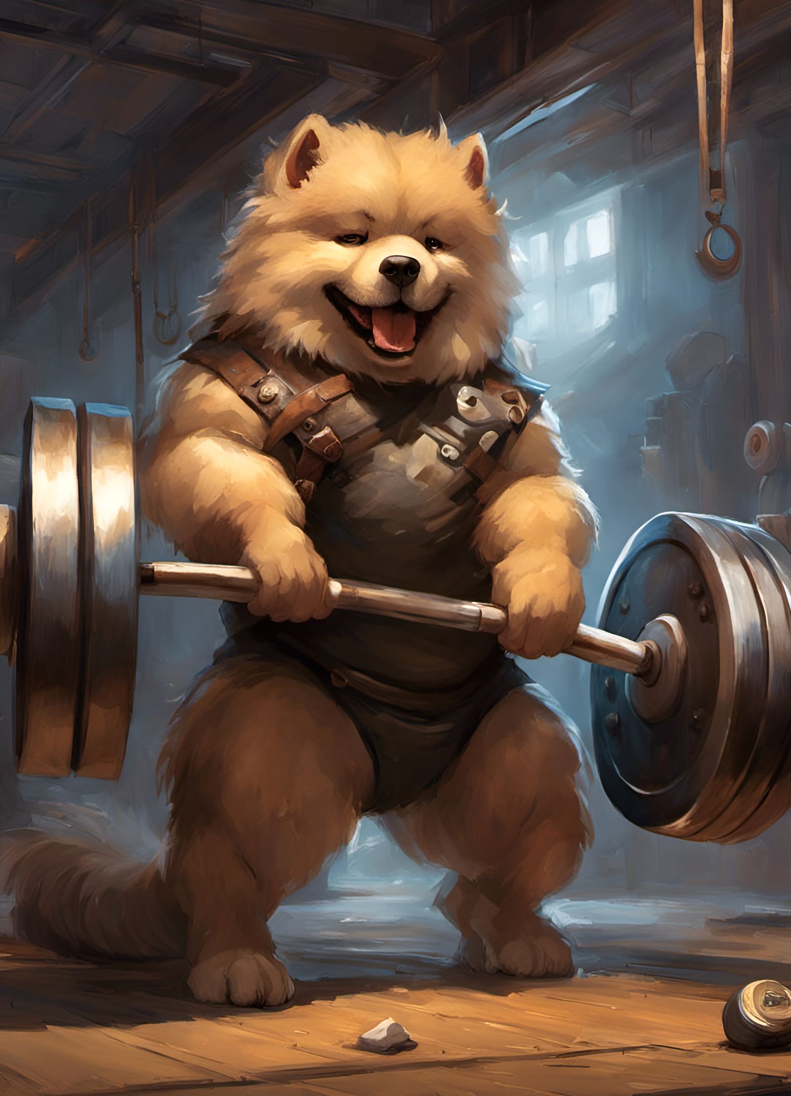 The Olympic Weightlifting Champion, Magnus Canis.