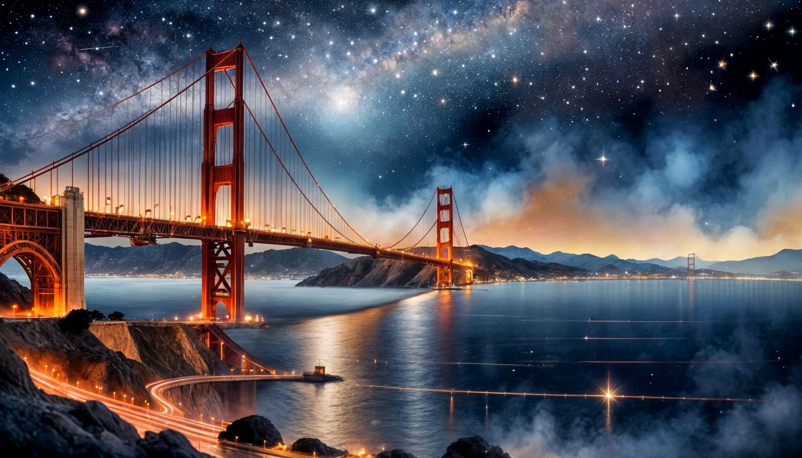 Golden Gate Bridge  by @The Leycer
