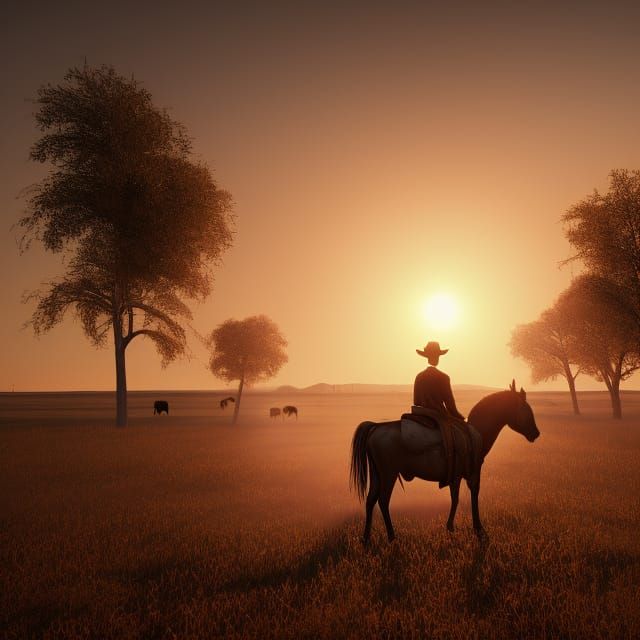 Sunset on the Trail