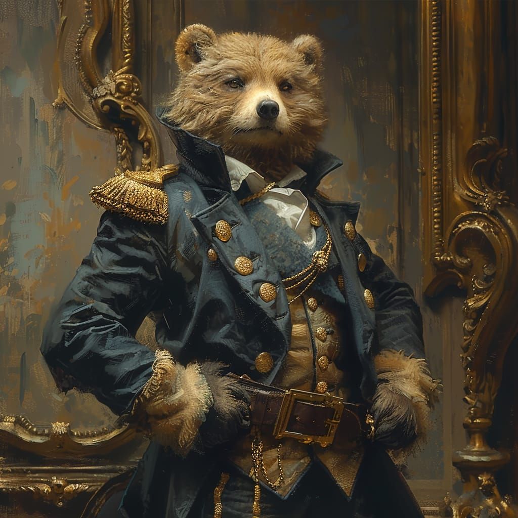 The Lord of the Manor, Baron Bramwell AI Generated Artwork