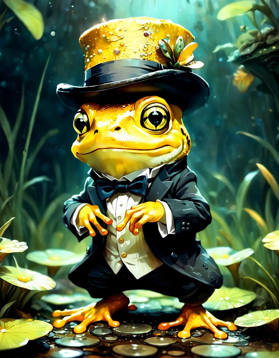 Frog  by @AlphaArt