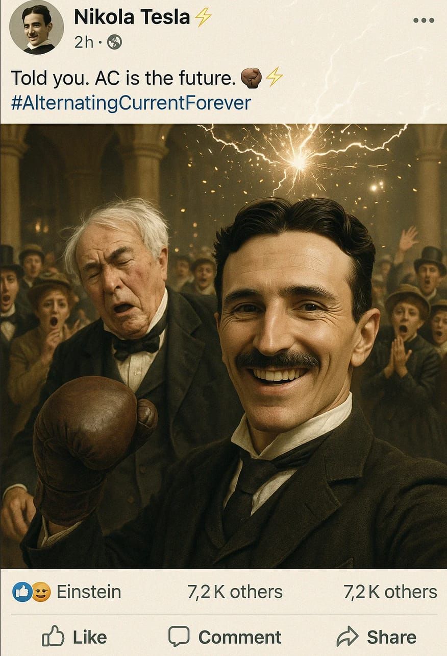 #AlternatingCurrentForever