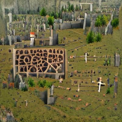 Medieval necropolis 