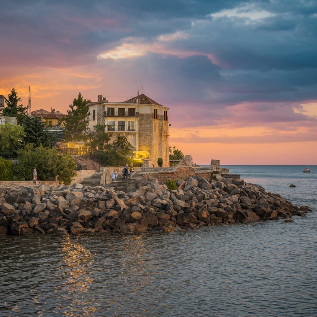 Temple City at Sunrise