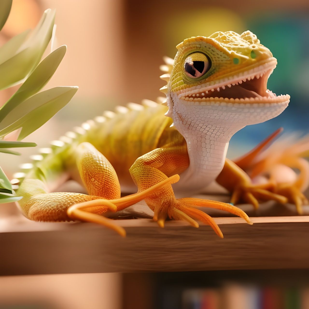 Lizard figurine
