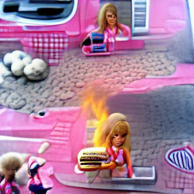 Barbie bbq