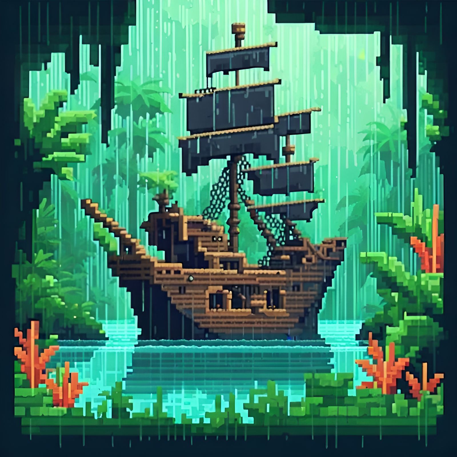 Forest pirateship #01