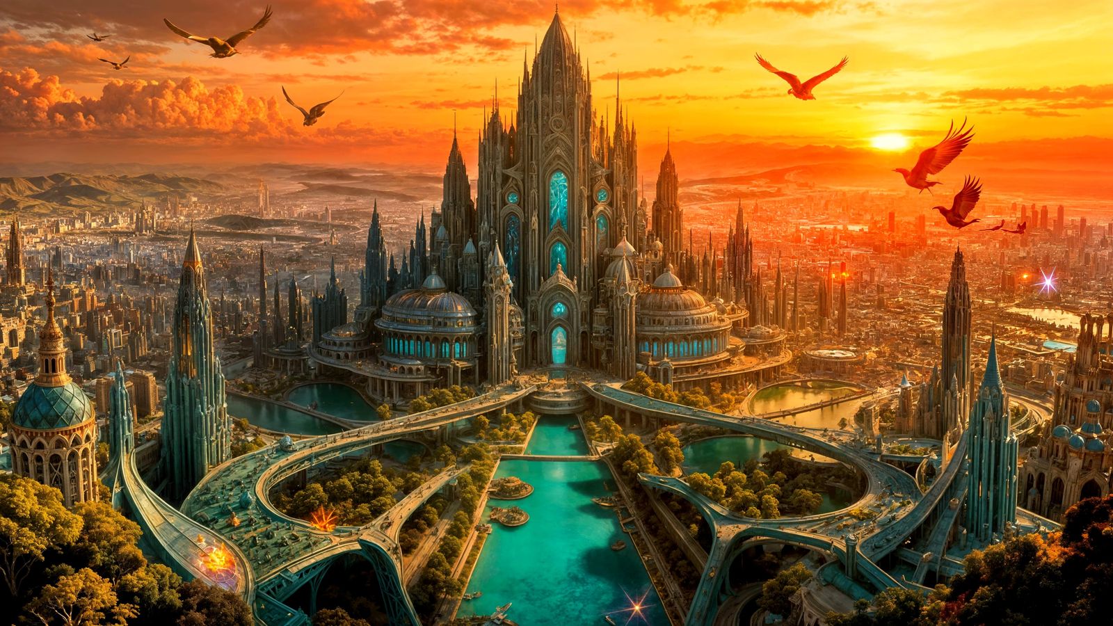 colossal kingdom of Lemuria  by @lawrencelot