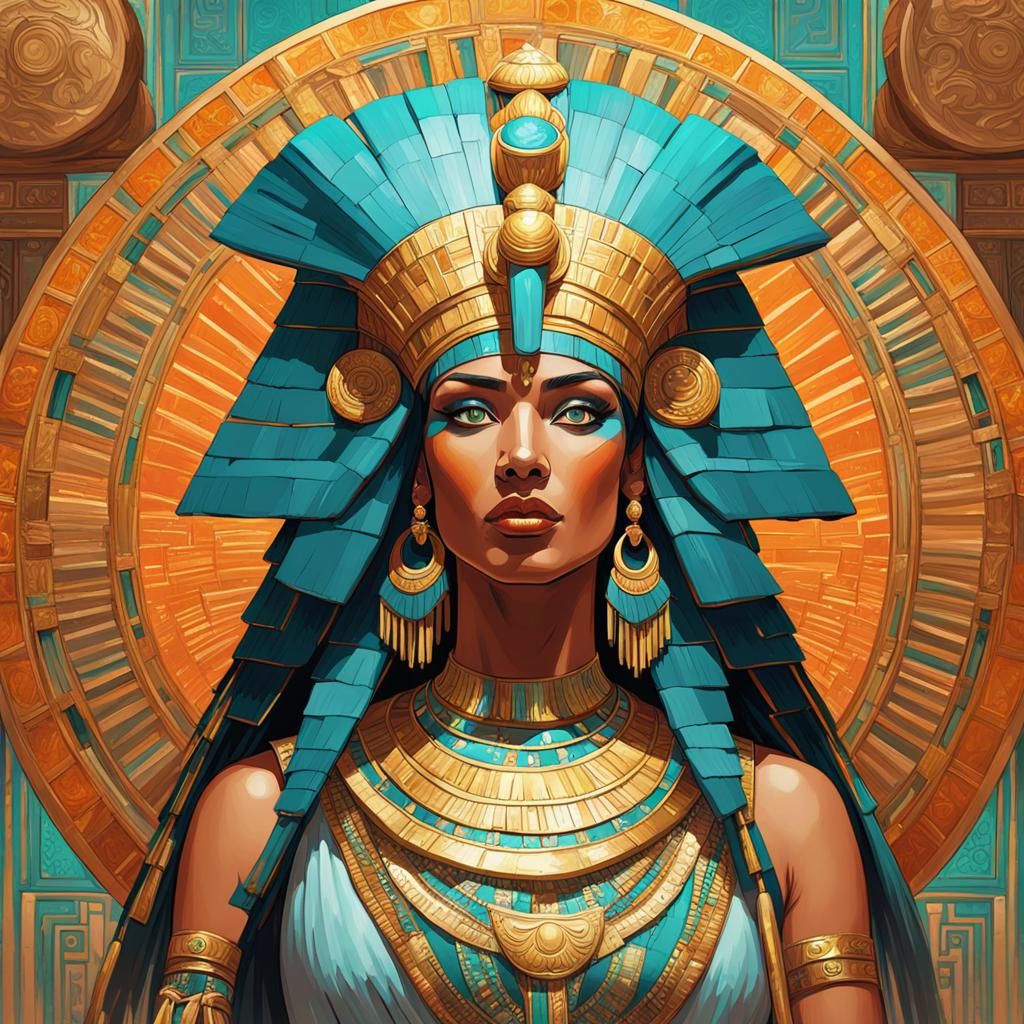 Cleopatra - AI Generated Artwork - NightCafe Creator