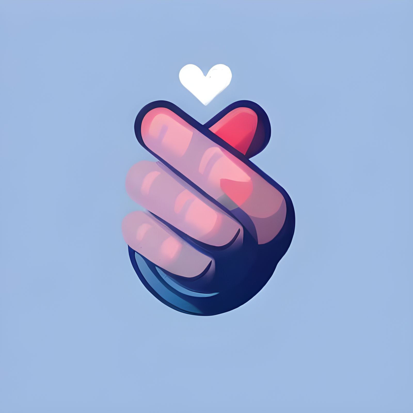 finger heart emoji (손가락 하트)