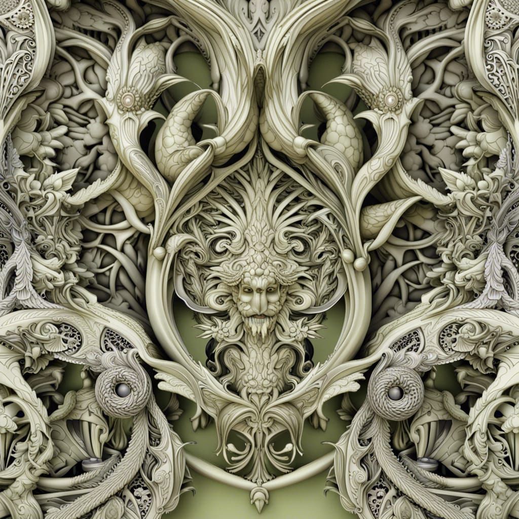 Intricate shapes - AI Generated Artwork - NightCafe Creator