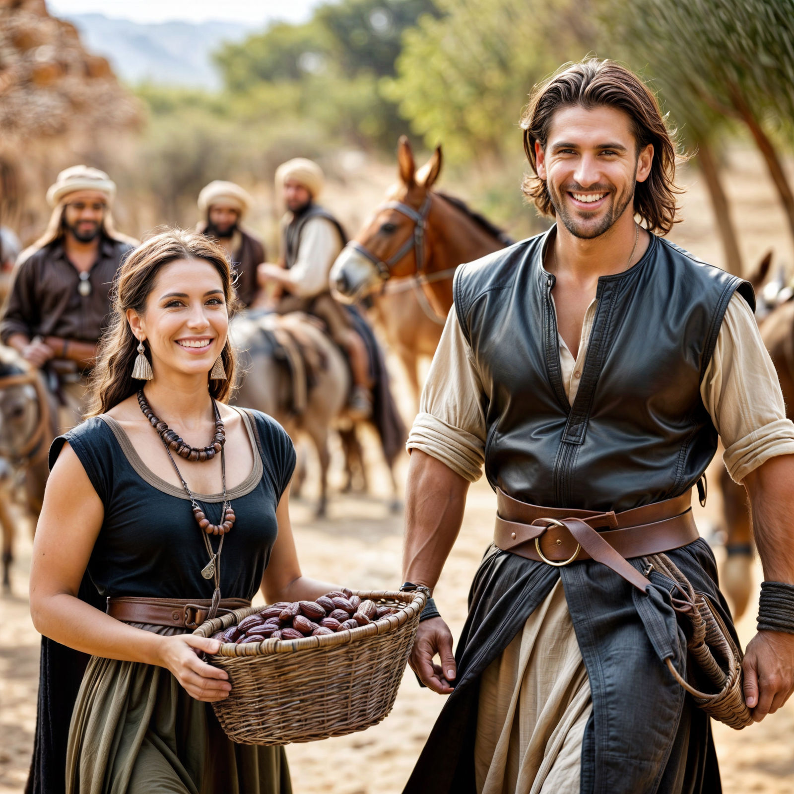 David meets Abigail I