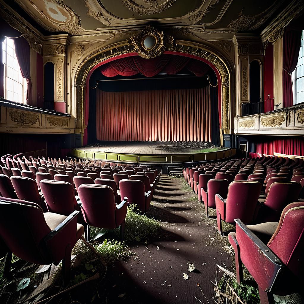 Abandoned Theater  by @Drubibu